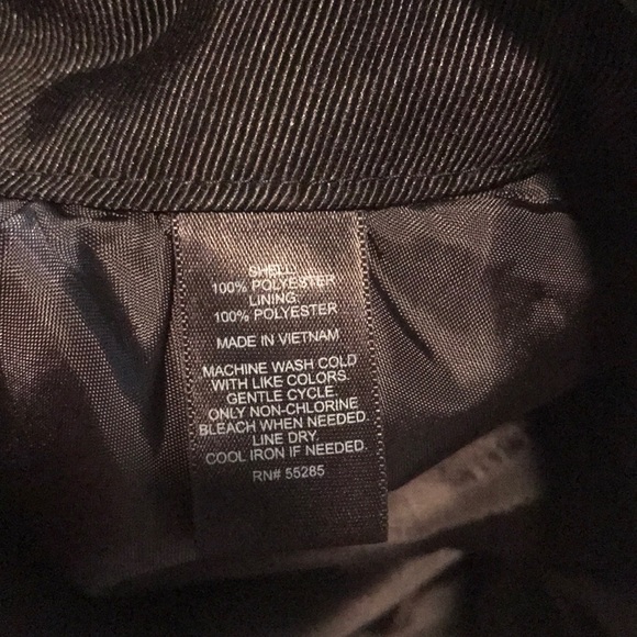 Express Navy/Black A-line Mini Skirt with POCKETS! - Picture 4 of 4